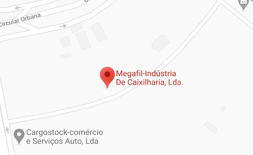 Localiza&ccedil;&atilde;o da Megafil Ind&uacute;stria de Caixilharia Lda. em Almeirim